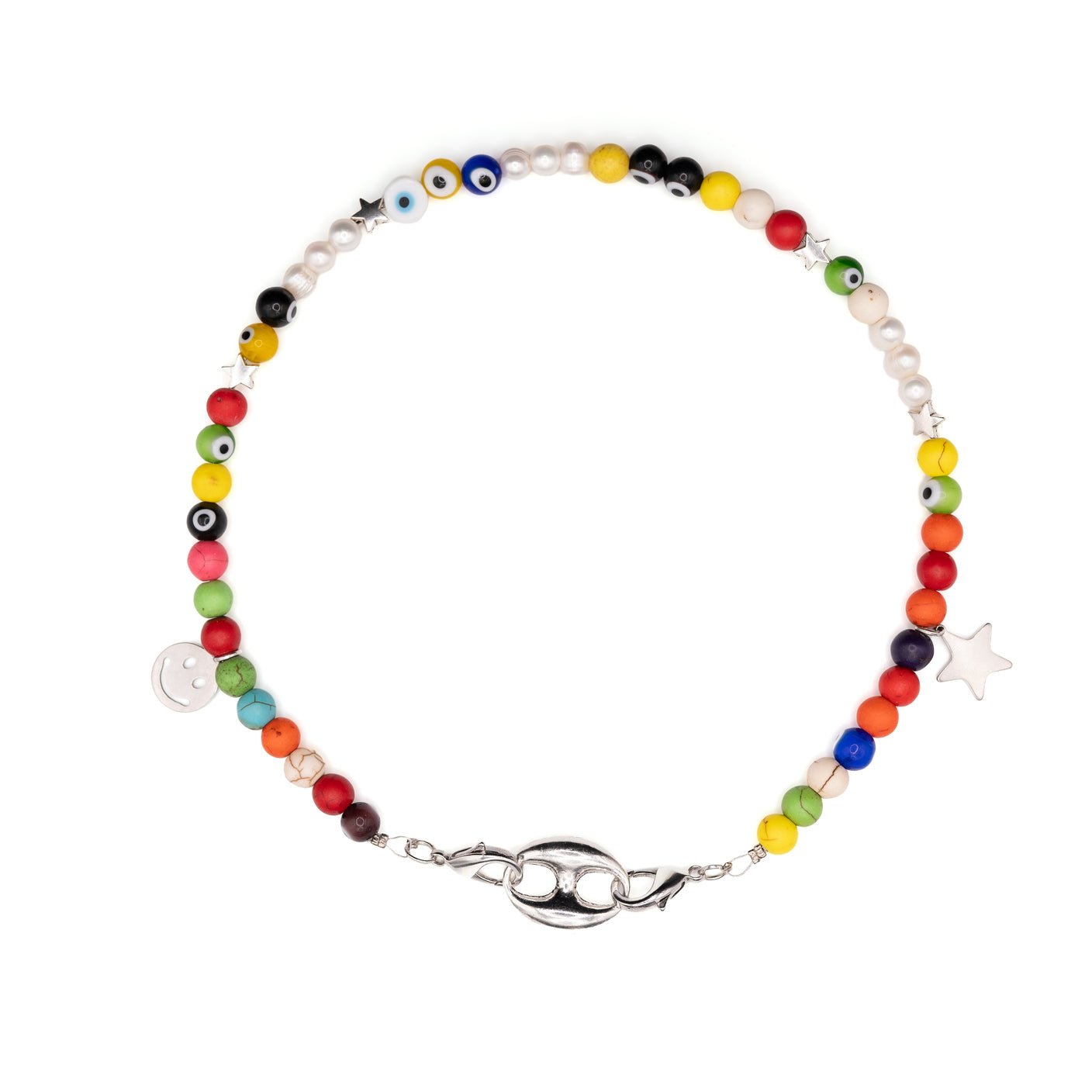 Collar de cuentas colores ‘Viva la vida’