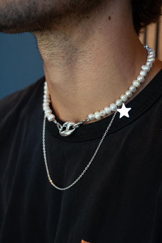 Collar 'DualGlam White'