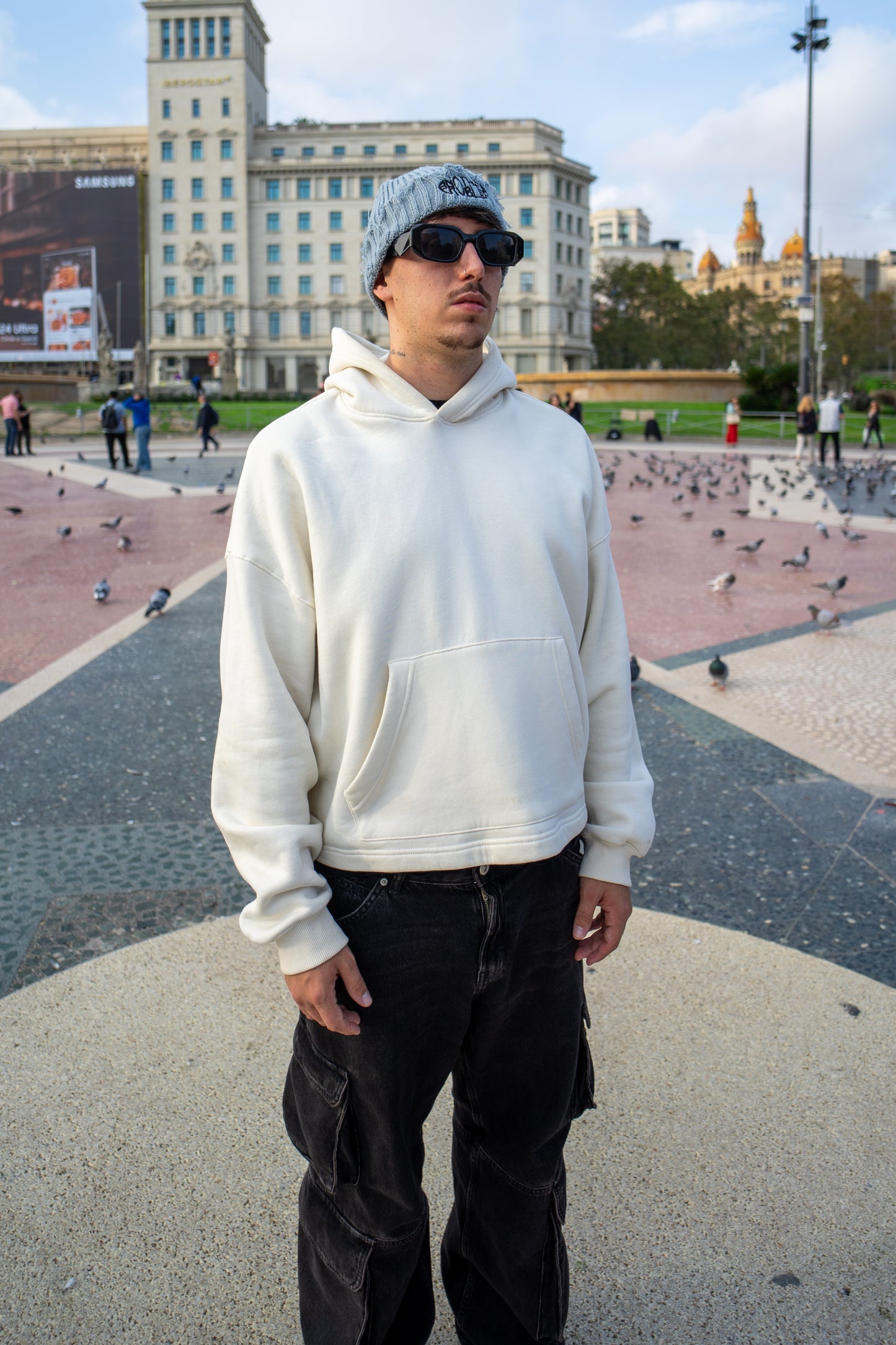 "Arctic Flare” – Gorro clásico con acabado esponjoso"