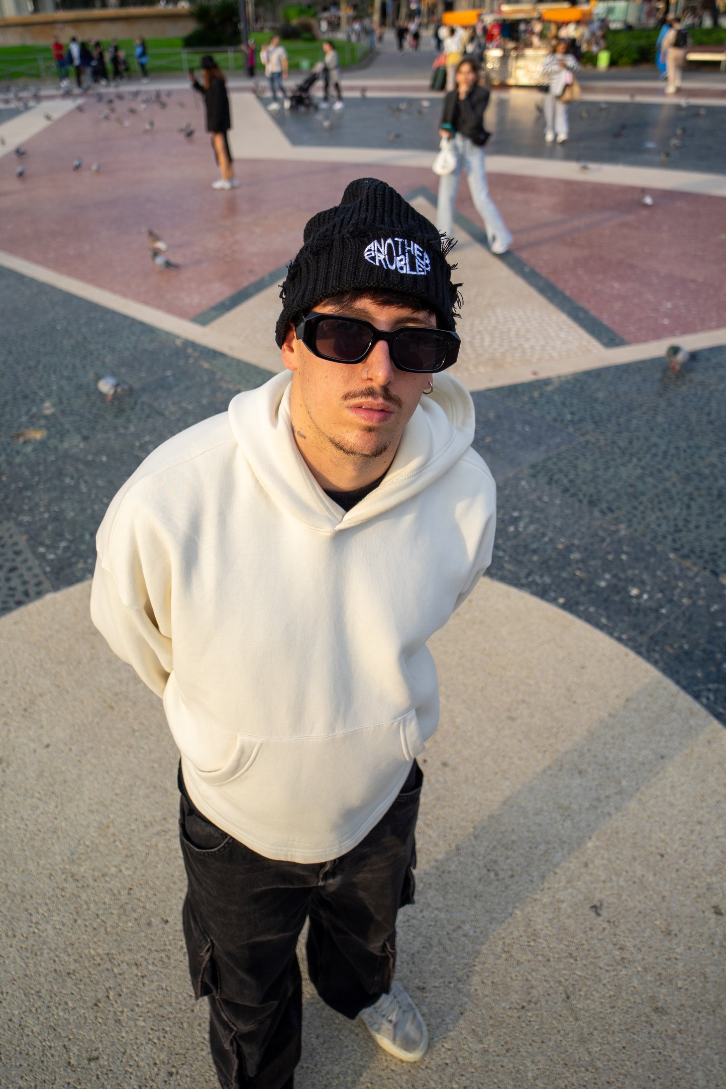 "Arctic Flare” – Gorro clásico con acabado esponjoso"