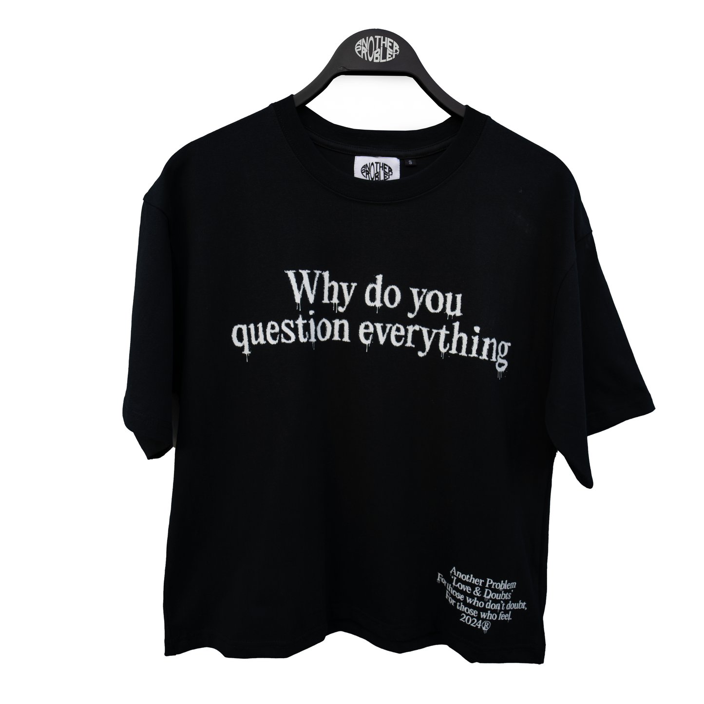 "Love&Doubts – Camiseta Cropped de Algodón"