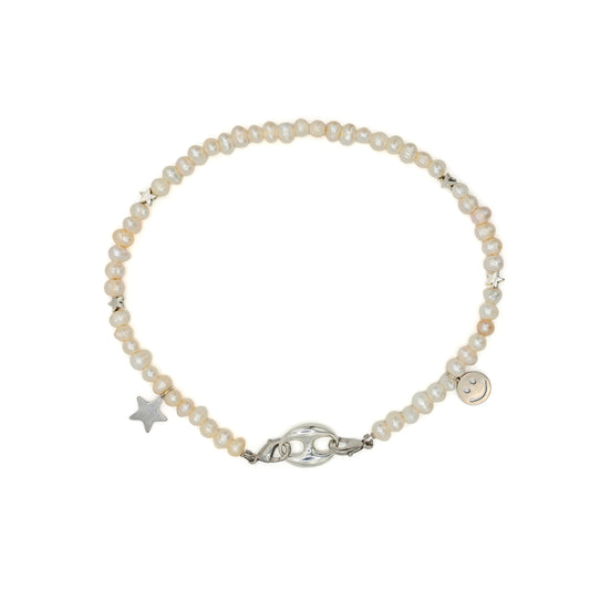 Collar de perla cultivada color blanco ‘All white’