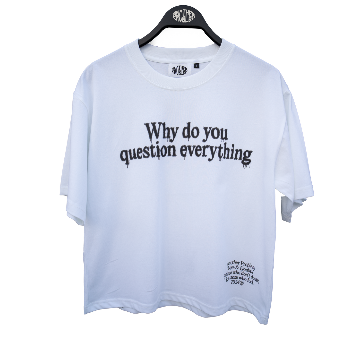 "Love&Doubts – Camiseta Cropped de Algodón"
